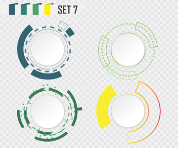 抽象技术圆灰白多彩的沟通设计原材料，为您的设计背景模板，壁纸，信息，图形，运动信息，网页和演示。