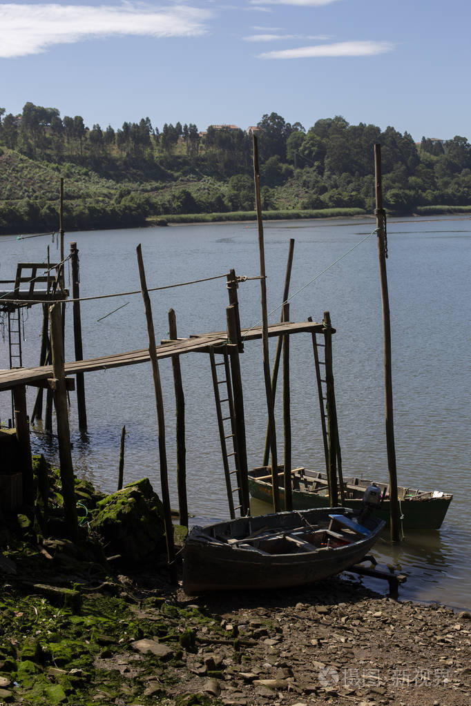 一个村庄的旧码头