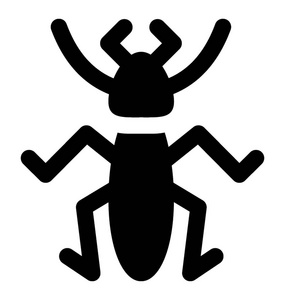 一种小昆虫，有一条小腿，有一张尖尖的脸，描绘耳垂