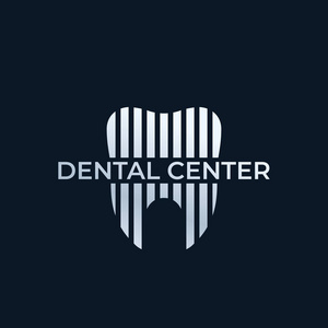 牙科中心, 牙医矢量标志