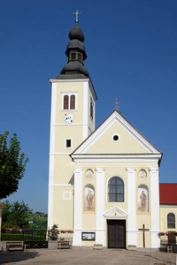 扎克雷蒂克罗地亚圣十字教区教堂