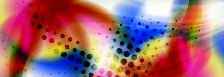 背景抽象全息流体颜色波形设计图片