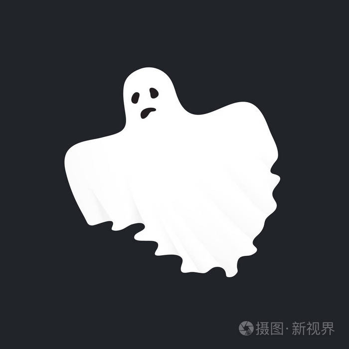 神秘生物圆锥体矢量图