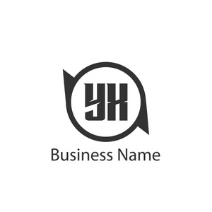 初始字母yx标志模板设计照片