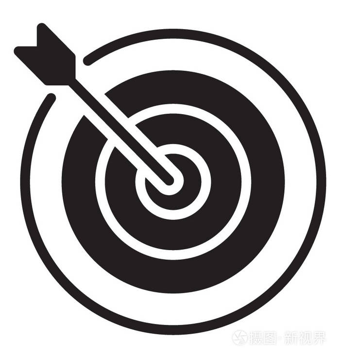 飞镖靶线设计图标