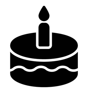 有蜡烛的巧克力蛋糕是生日蛋糕