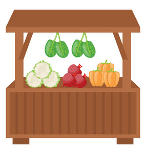 国外蔬菜摊图片