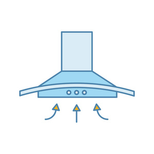 厨房抽油烟机颜色图标。