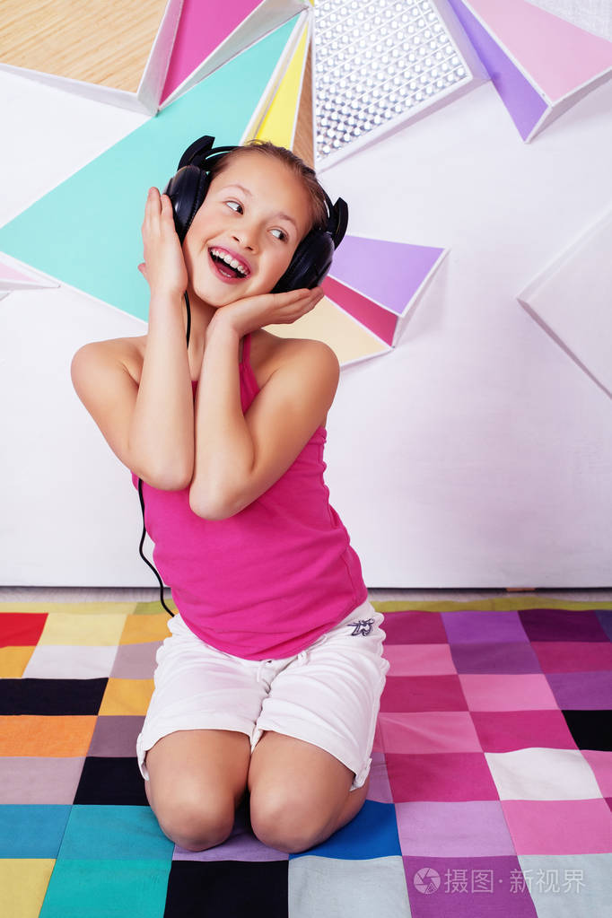 童年和音乐的概念.