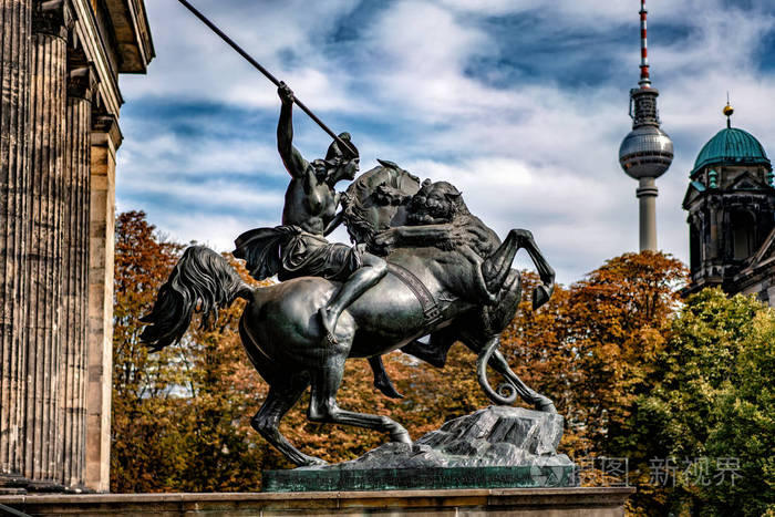 德国柏林博物馆岛上的雕像