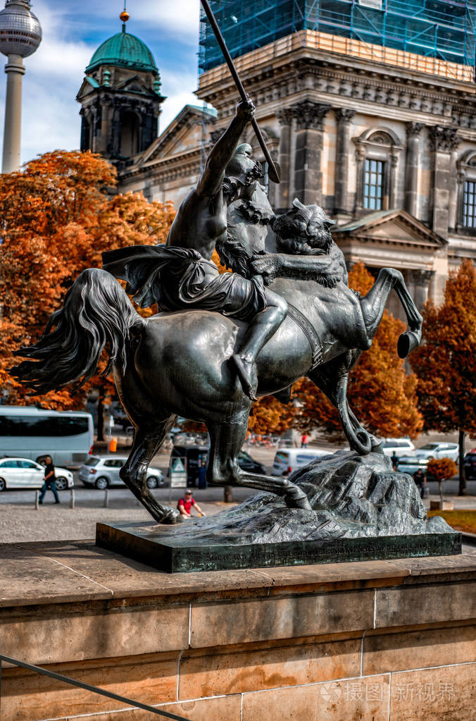 德国柏林博物馆岛上的雕像