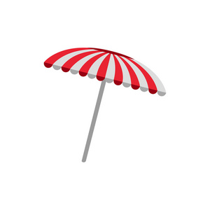 独立夏季伞图标