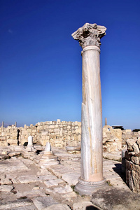 罗马纪念碑库里翁塞浦路斯