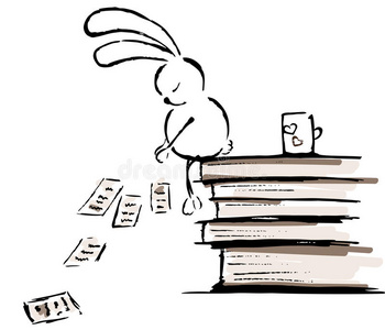 兔子和书