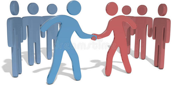 品行一致毛笔字员工团队领导达成一致照片