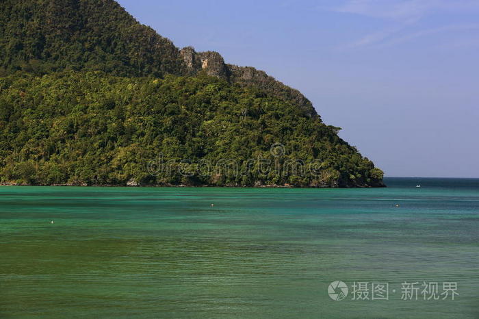 泰国菲菲岛洛达伦湾