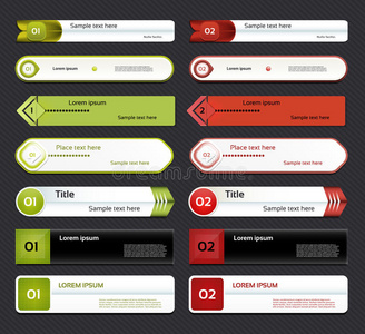 现代信息图形选项横幅。矢量图。可用于工作流布局图表数字选项网页设计