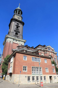 s Church Sankt Michaelis. Old baroque landmark.