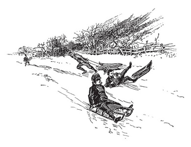 雪橇是一种世界性的冬季活动,通常在车辆上的俯卧或坐位位置进行,一般