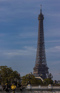 埃菲尔铁塔锻铁格子塔在巴黎火星冠军法国