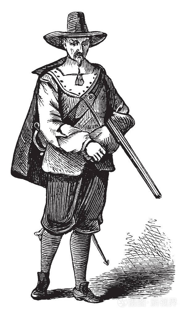 清教徒是一群在16世纪和17世纪经过英国改革的新教徒,他们画的是画或