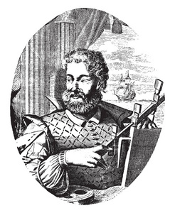 克里斯托弗哥14511506他是一位意大利探险家航海家，第一任印度群岛和殖民者的总督，他发现了通往美洲的路线，同时在寻找印度群岛