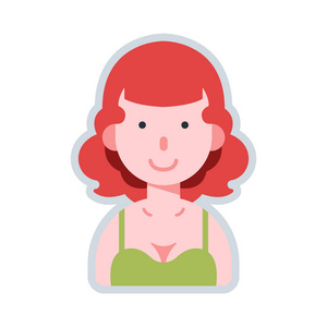 阿凡达女人红头发平插图