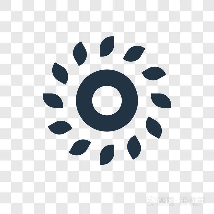 加载图标隔离在透明背景上.