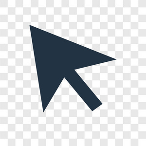 移动应用程序,ui,ux在白色背景光标移动到正确的图标,平面样式光标