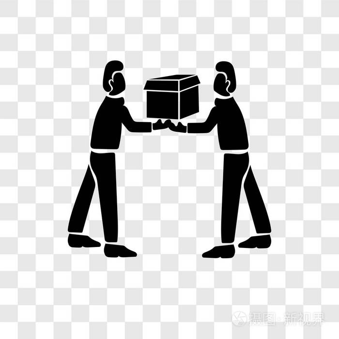 传递矢量图标隔离透明背景传递透明标志概念