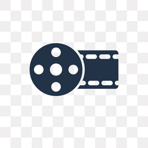 大胶卷矢量图标隔离在透明背景上,大胶卷透明度概念可以使用网络和