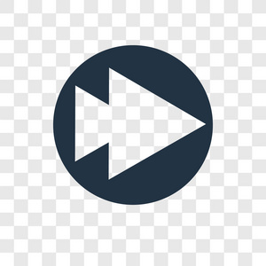 右箭头矢量图标简单和现代平面符号的网站移动标志应用程序ui. 照片