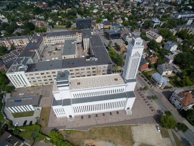 s resurrection church in Kaunas, Lithuania