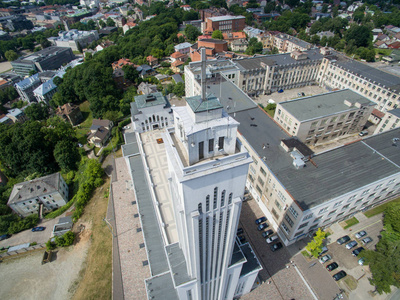 s resurrection church in Kaunas, Lithuania