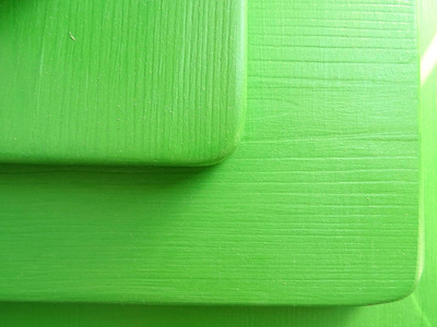 简单的绿色油漆木材