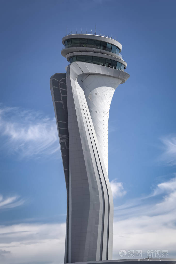 土耳其伊斯坦布尔新机场空中交通管制塔