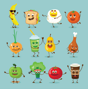 滑稽的食物图片