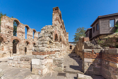 保加利亚内塞巴伯加斯镇圣索菲亚古教堂遗址