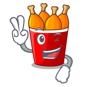 炸鸡桶图片-炸鸡桶素材-炸鸡桶插画-摄图新视界