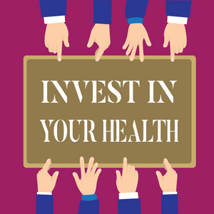 写说明, 投资于你的健康。商业照片展示生活健康的生活方式优质的食物为健康