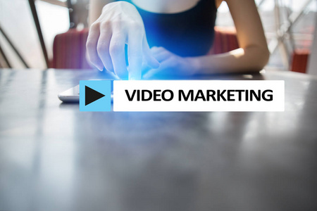 视频营销虚拟屏幕广告理念