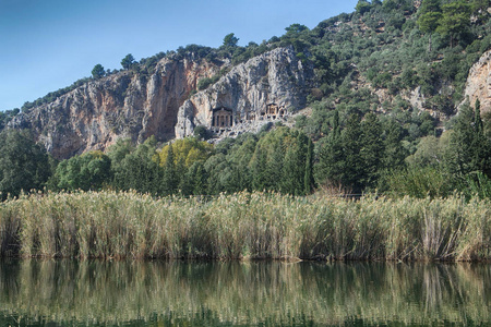 s Cemetery, Mugla, Fethiye, Turkey