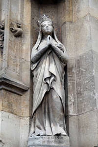 Auxerrois church in Paris, France