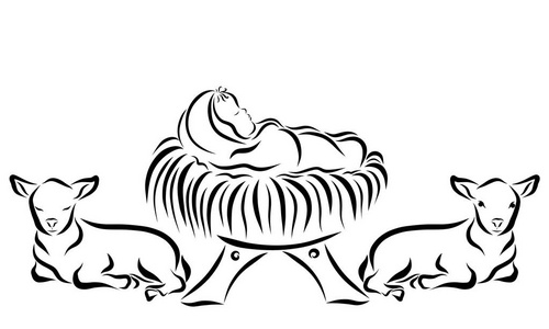 马槽耶稣图片-马槽耶稣素材-马槽耶稣插画-摄图新视界