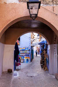 迷人的小巷厨师摩洛哥