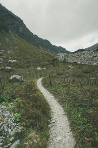 斯洛伐克塔特拉山徒步旅行