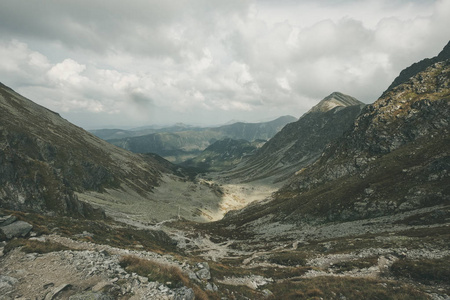 斯洛伐克塔特拉山徒步旅行