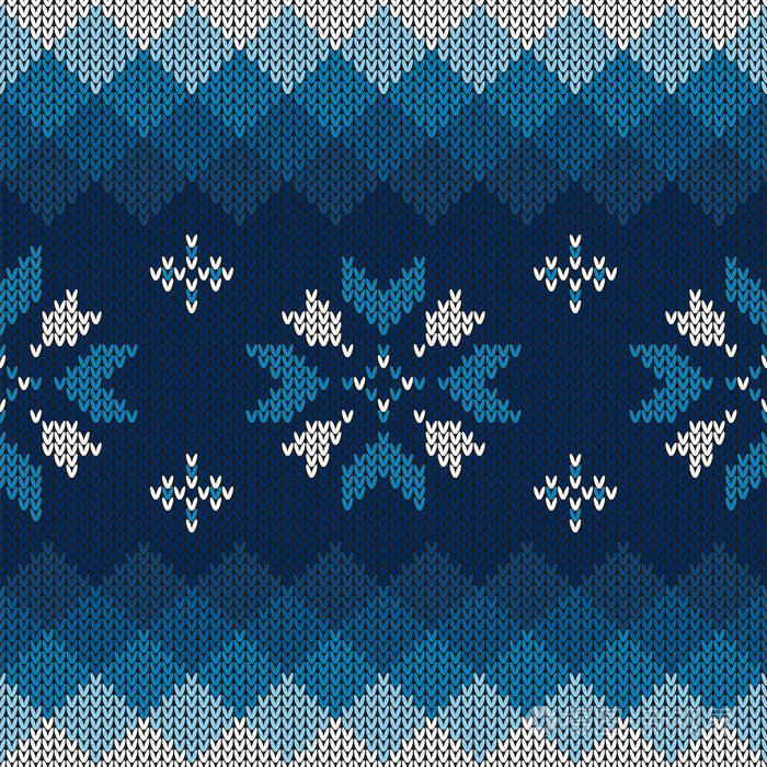 圣诞针织图案. 几何抽象无缝图案. 毛衣,围巾,被子或衣服质地的设计.