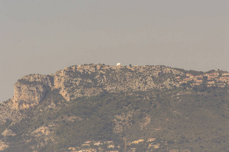s Head, near La Turbie and Principality of Monaco