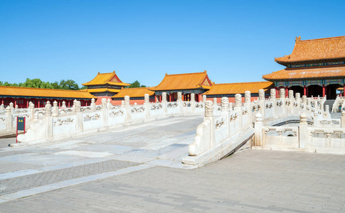 北京紫禁城的景色